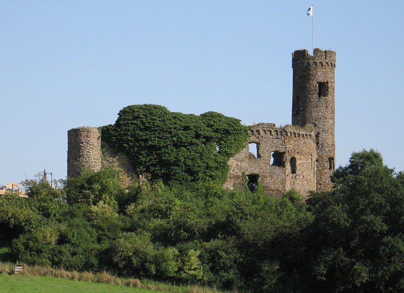 Ardeck Castle, Holzheim, Rhineland-Palatinate, Germany, Germany